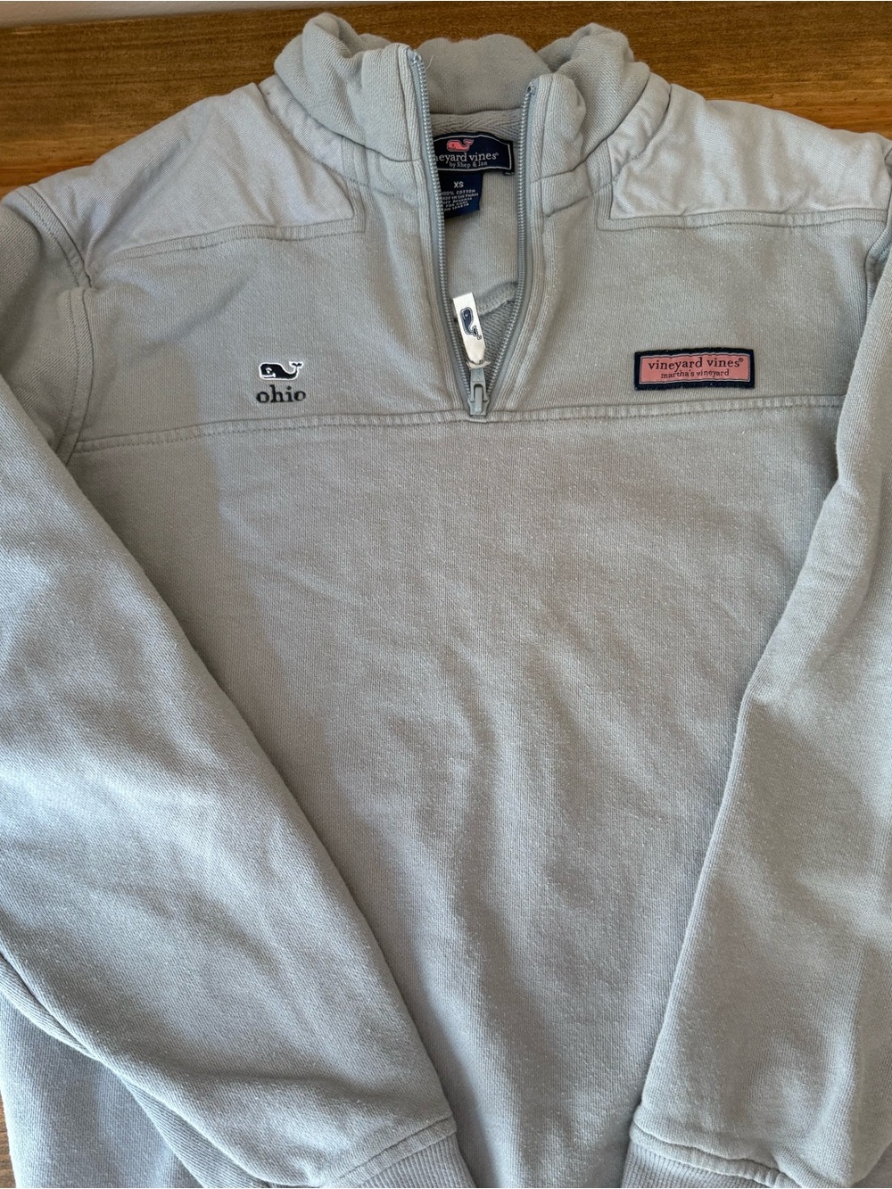 Vineyard Vines Ohio Shep Shirt XS Older “Shep&Ian” Tag VineyardVines Shep 1/4Zip